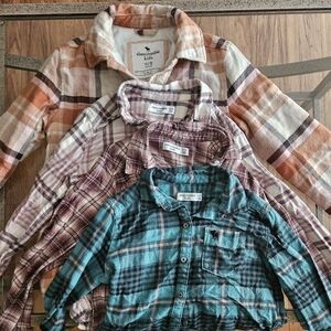 Kids Plaid Shirt - Multicolor